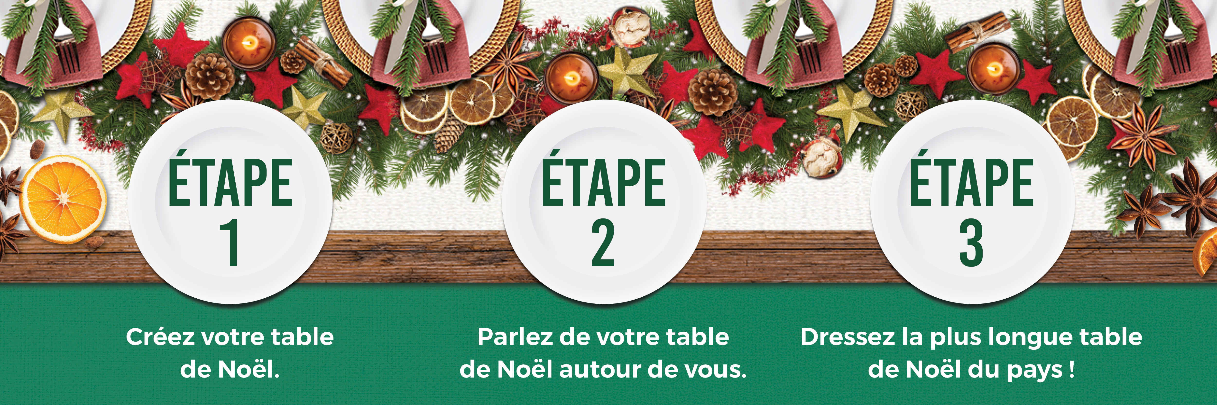 Table de Noël